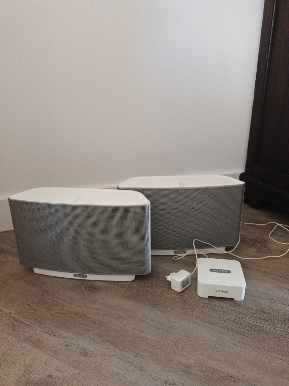 2x Sonos Play 5 + Sonos Bridge, Ophalen, Slimme speaker, Gebruikt, WiFi
