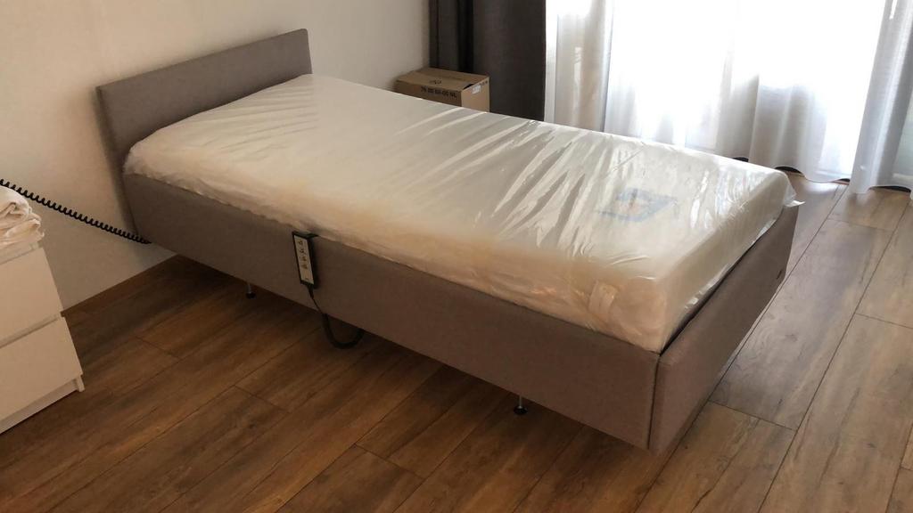 Hoog laag bed verstelbaar, Ophalen, Verstelbaar, 90 cm, Eenpersoons