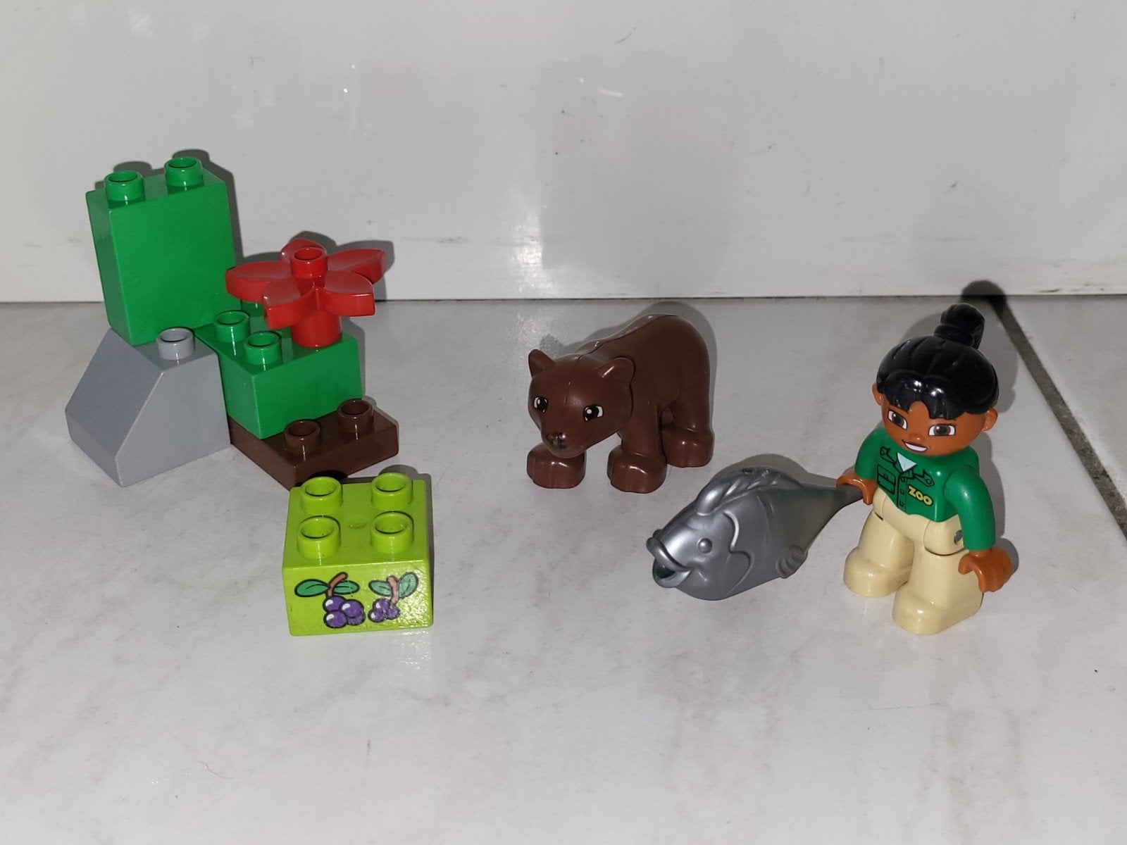 Duplo beer met verzorger, Gebruikt, Ophalen of Verzenden, Duplo, Duplo