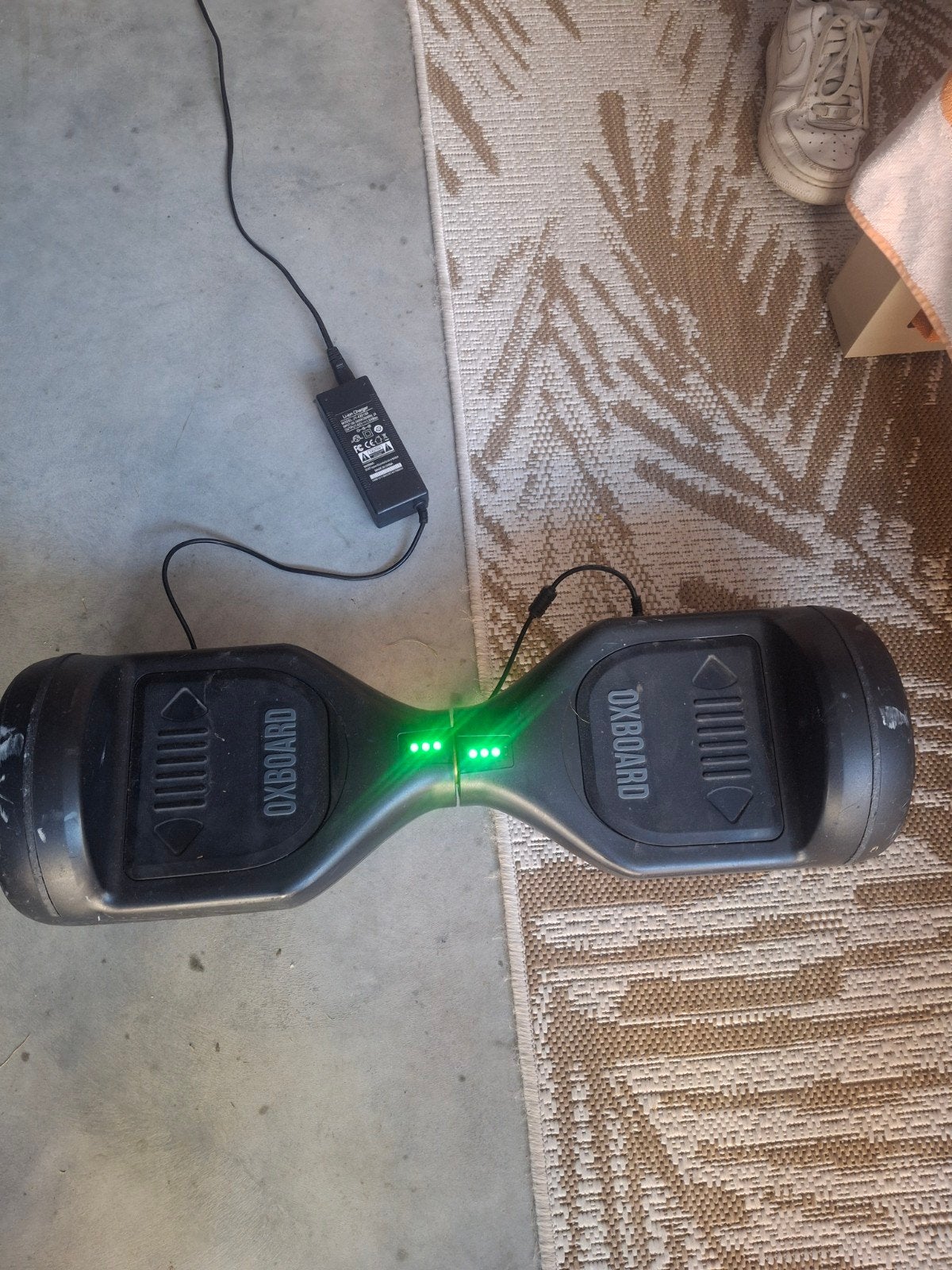 OXBOARD Hoverboard - Zwart, Goede Staat, Ophalen of Verzenden, Gebruikt, Elektrische step (E-scooter), OXBOARD
