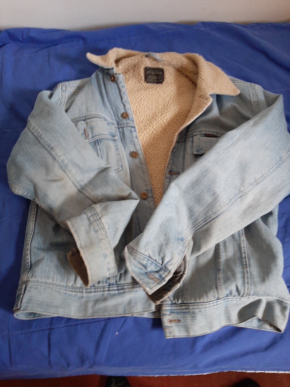 G-Star spijkerjas met teddy voering, Blauw, Overige maten, Ophalen of Verzenden, G-Star