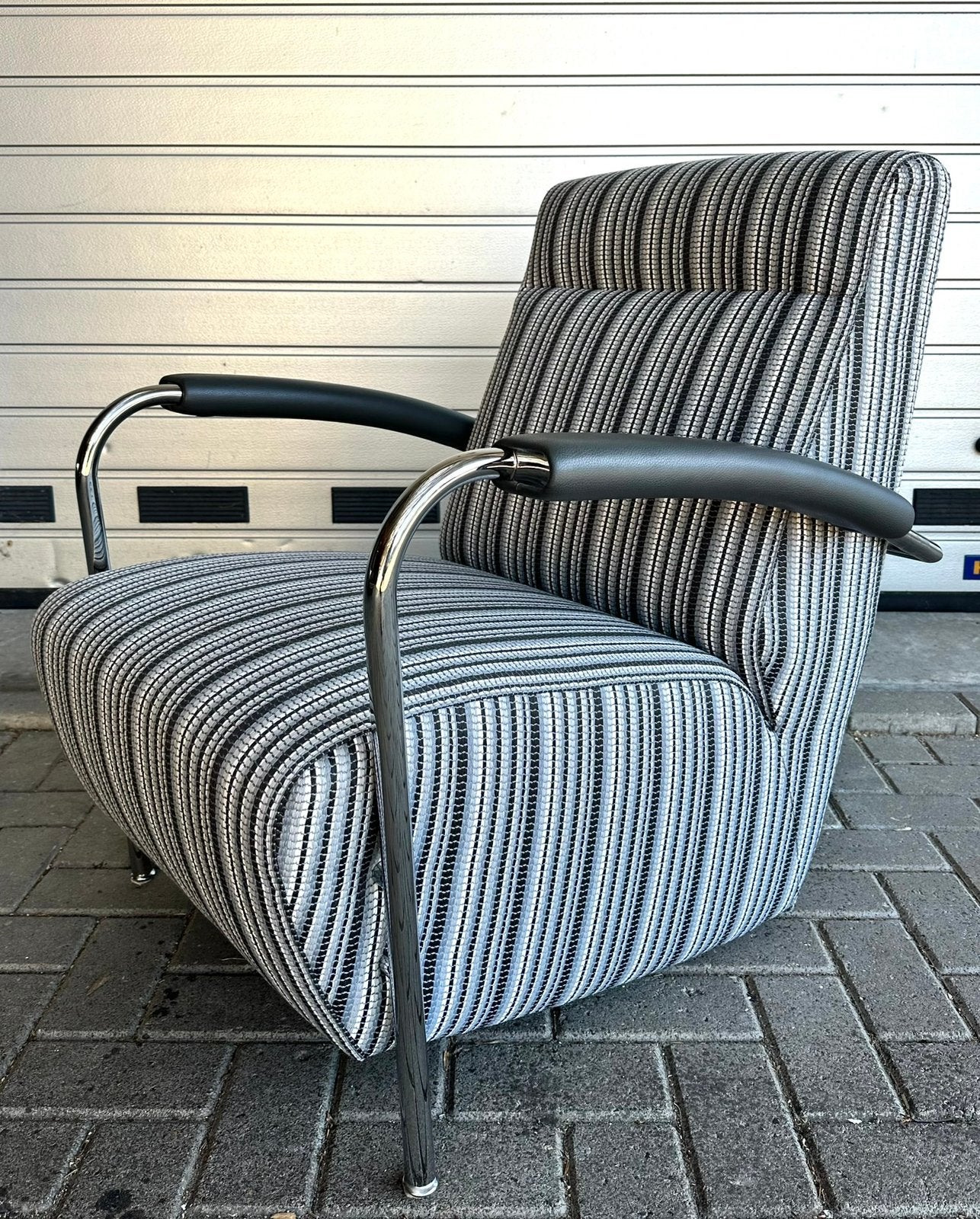 2x Leolux Scylla design fauteuils, Ophalen, Zo goed als nieuw, 75 tot 100 cm, 50 tot 75 cm