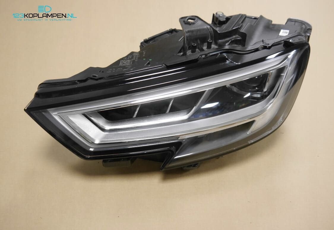 Audi A3 S3 RS3 8V Facelift Full Led Matrix koplamp links com, Auto-onderdelen, Verlichting, Ophalen, Gebruikt, -, -
