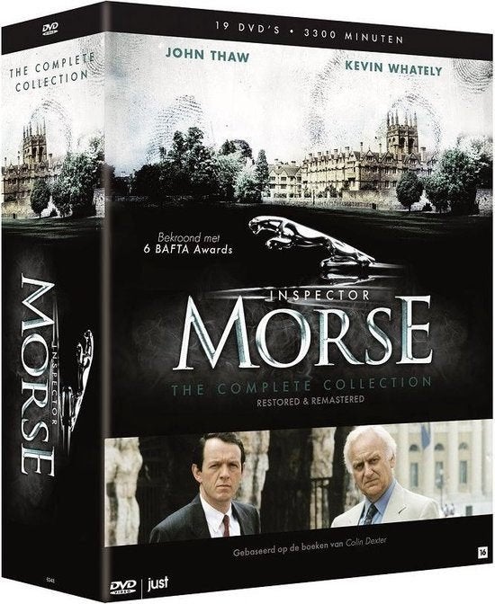 Inspector Morse Compleet - Serie 1 t/m/ 7, Sealed Ned. Ond., Vanaf 16 jaar, Ophalen of Verzenden, Nieuw in verpakking, Thriller