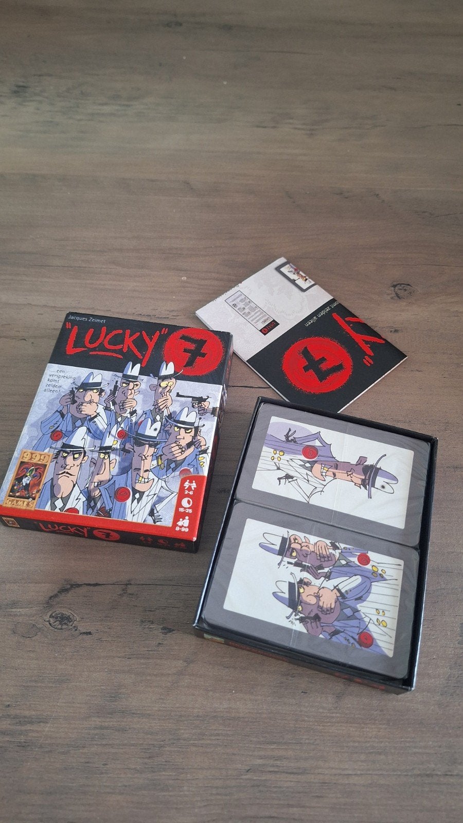 Lucky 7 Kaartspel - Nieuw in verpakking, Vijf spelers of meer, Ophalen of Verzenden, Nieuw, 999 Games