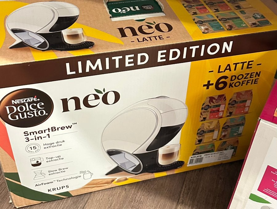 Nescafé Dolce Gusto Neo SmartBrew3-in-1–Limited Edition, Ophalen of Verzenden, Zo goed als nieuw, Koffiemachine