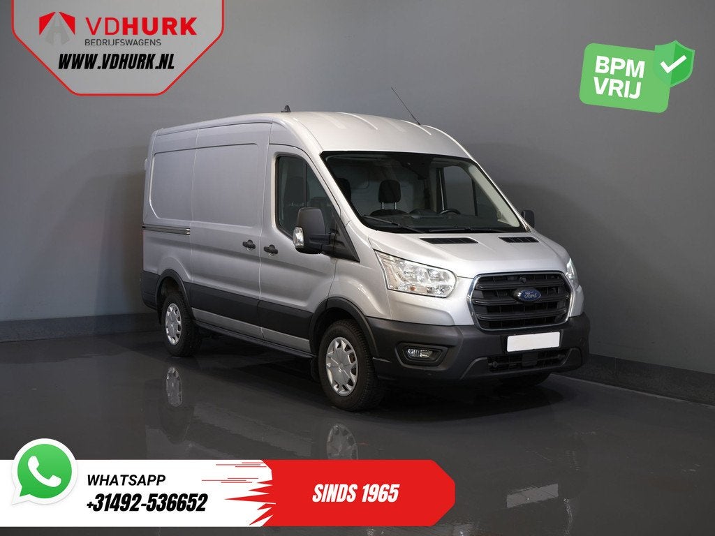 Ford Transit 350 2.0 TDCI 130 pk L2H2 Trend Inrichting/ Crui, Stof, 4 cilinders, 2087 kg, Bedrijf