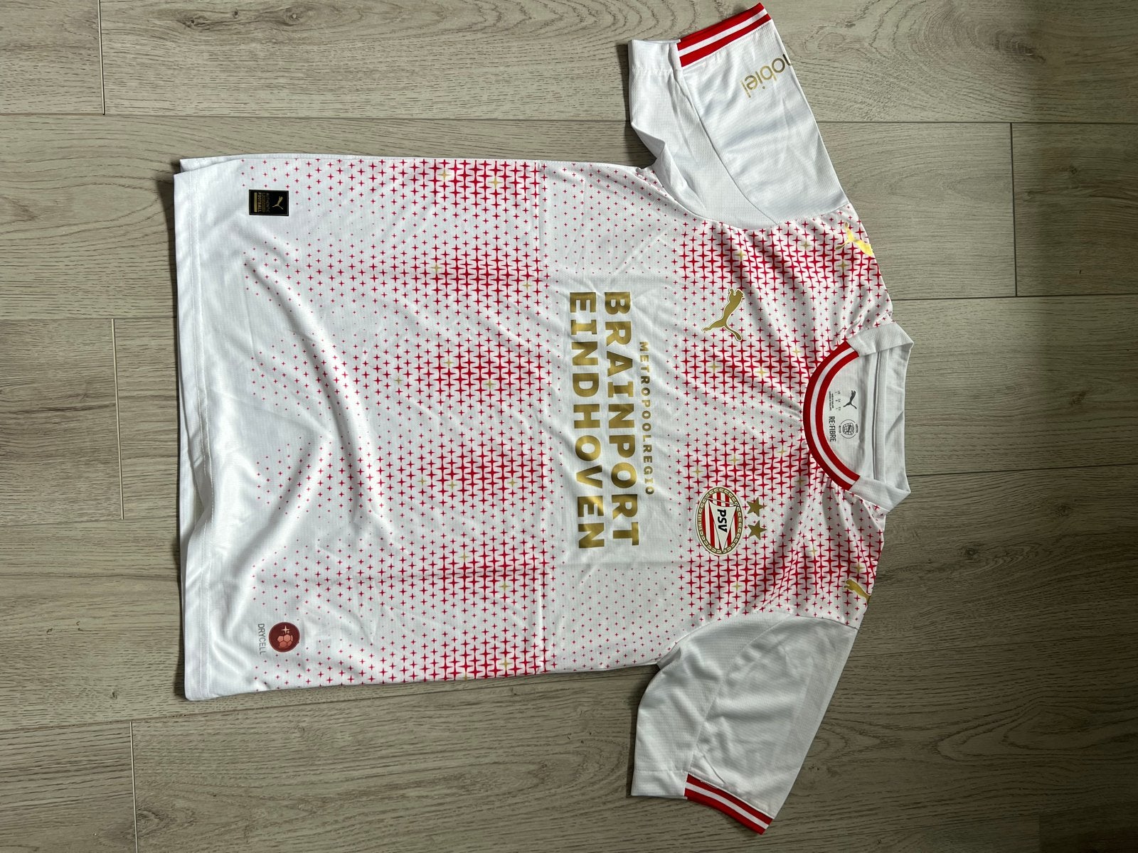 PSV Efteling Shirt Maat L, Kleding | Heren, Sportkleding, Maat 52/54 (L), Wit, Ophalen of Verzenden, Zo goed als nieuw
