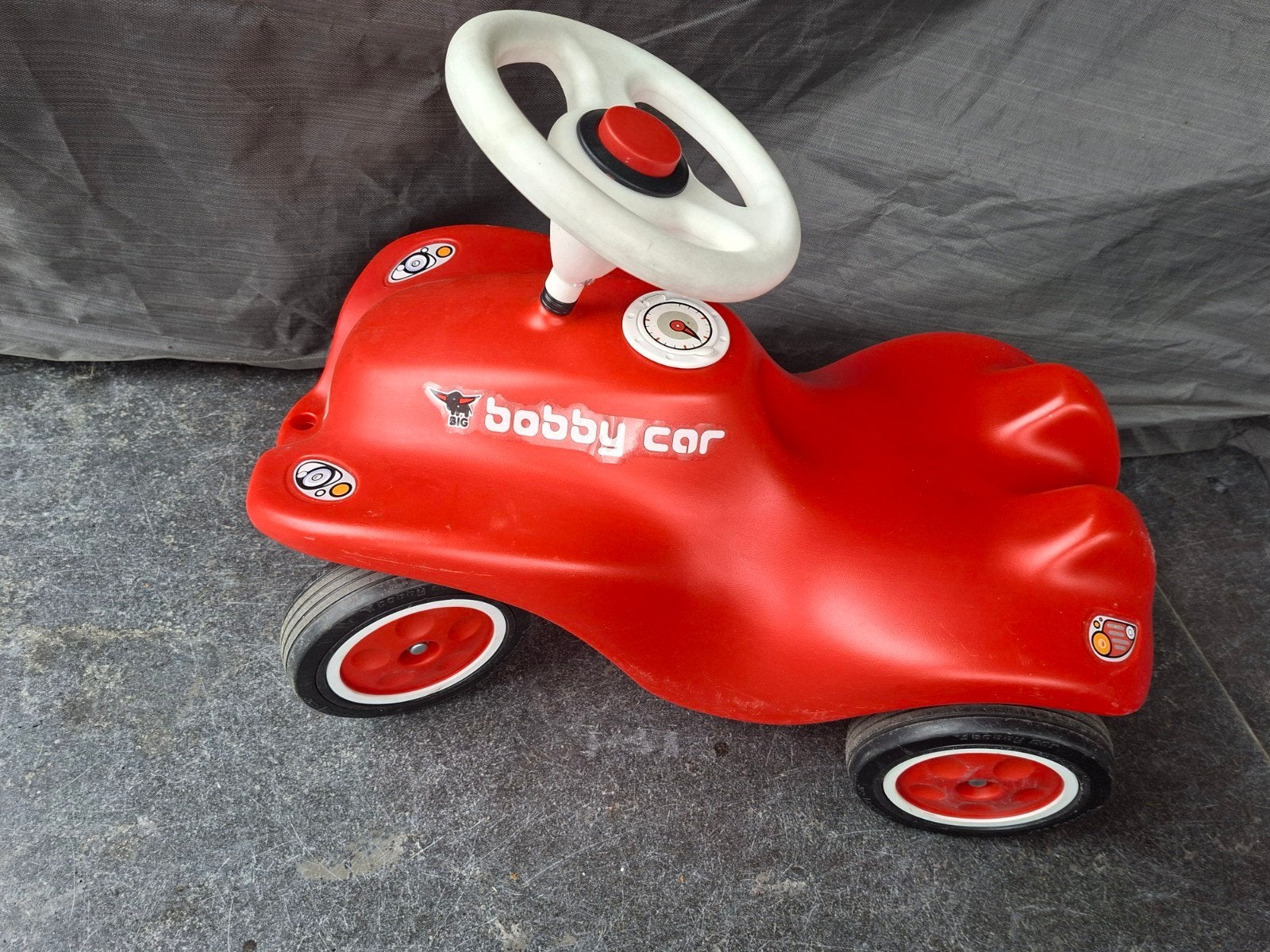 Rode Bobby Car loopauto - Zo goed als nieuw, Ophalen, Zo goed als nieuw, Loopvoertuig