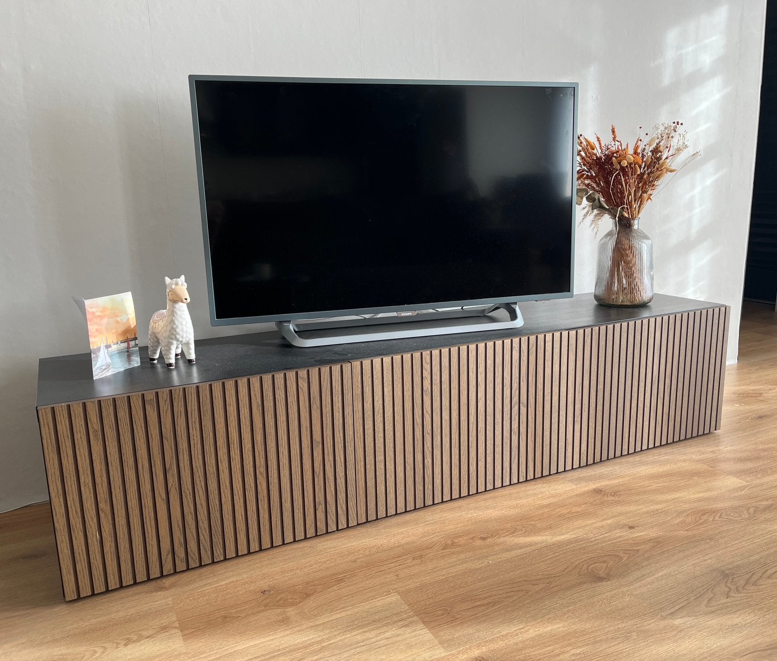 IKEA BESTÅ tv-meubel, Huis en Inrichting, Kasten | Televisiemeubels, Ophalen, 150 tot 200 cm, Zo goed als nieuw, Minder dan 100 cm