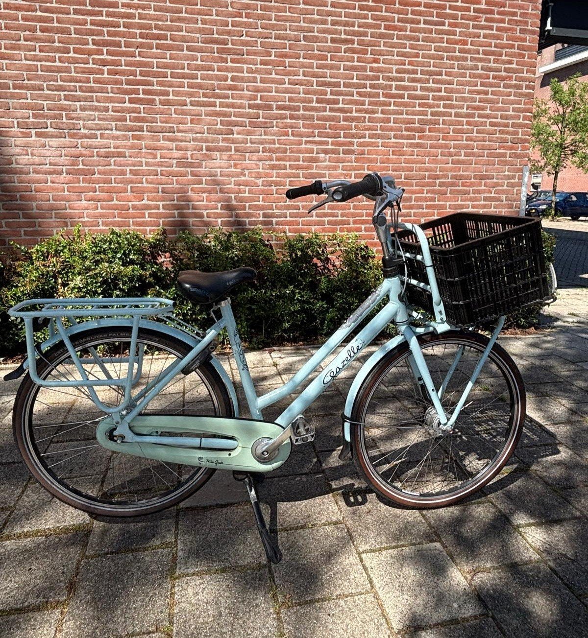 Gazelle Miss Grace Damesfiets - Lichtblauw, 7 Versnellingen, Fietsen en Brommers, Fietsen | Dames | Damesfietsen, Ophalen, Versnellingen