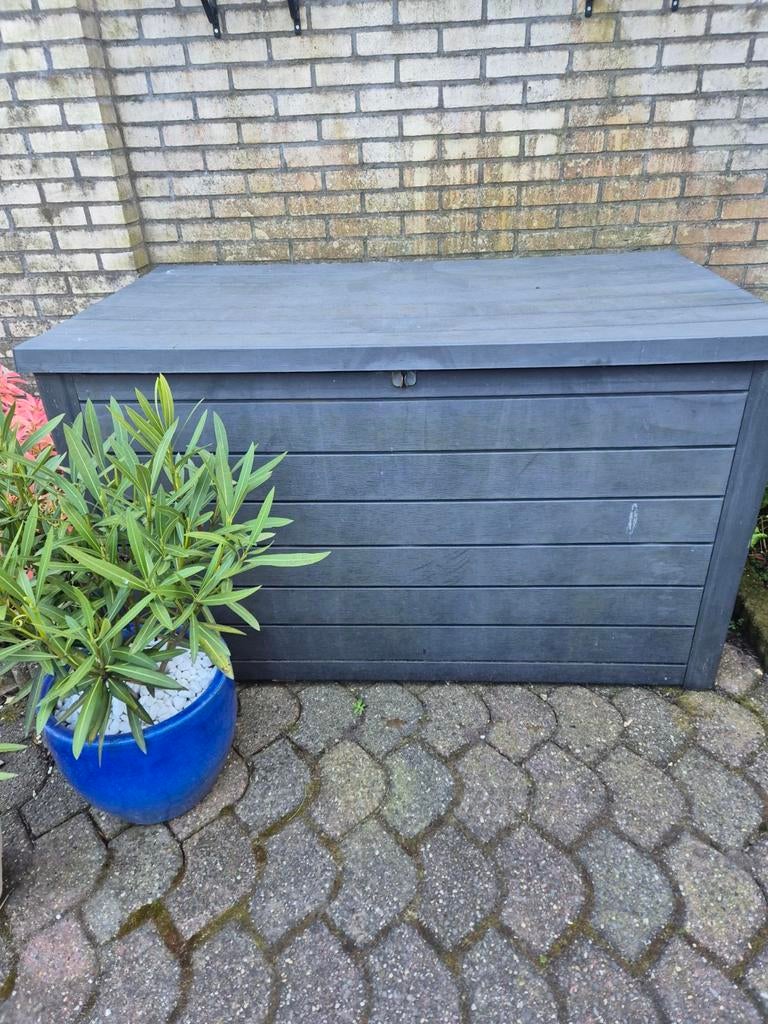 Keter opbergbox voor buiten - Antraciet, Ophalen, Gebruikt, Kunststof, Overige typen