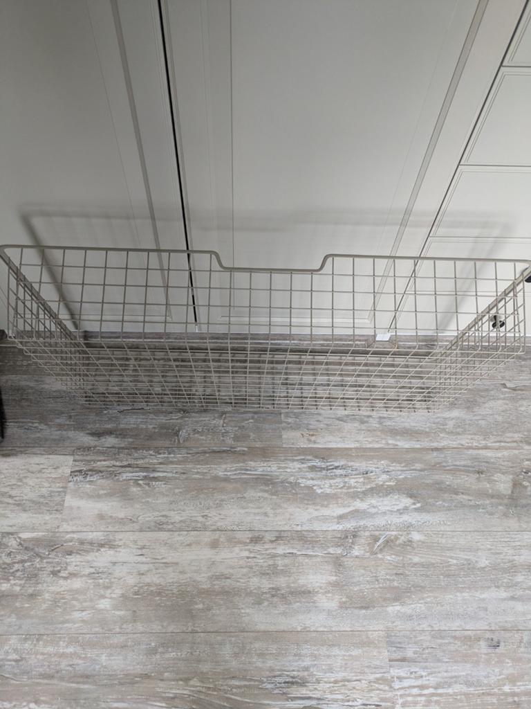 Draadmand beige Ikea kast, Ophalen, 50 tot 75 cm, 50 tot 100 cm, Minder dan 100 cm