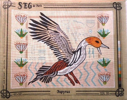Cado voorbedrukt borduurstramien  VOGEL, Ophalen of Verzenden, Nieuw, Handborduren, Onderdeel of Toebehoren
