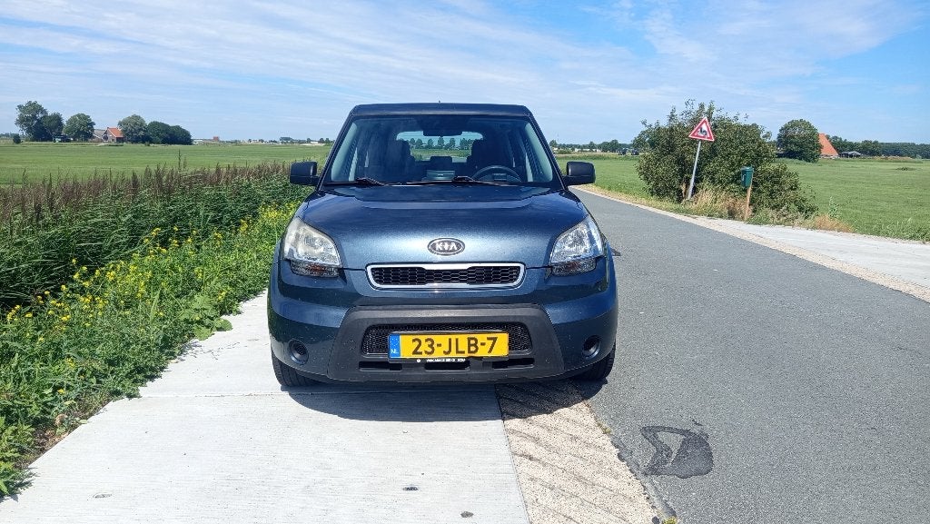 Kia Soul X-Pect Cool 1.6 2009 Blauw met nieuwe APK, Voorwielaandrijving, 1145 kg, 4 cilinders, Blauw