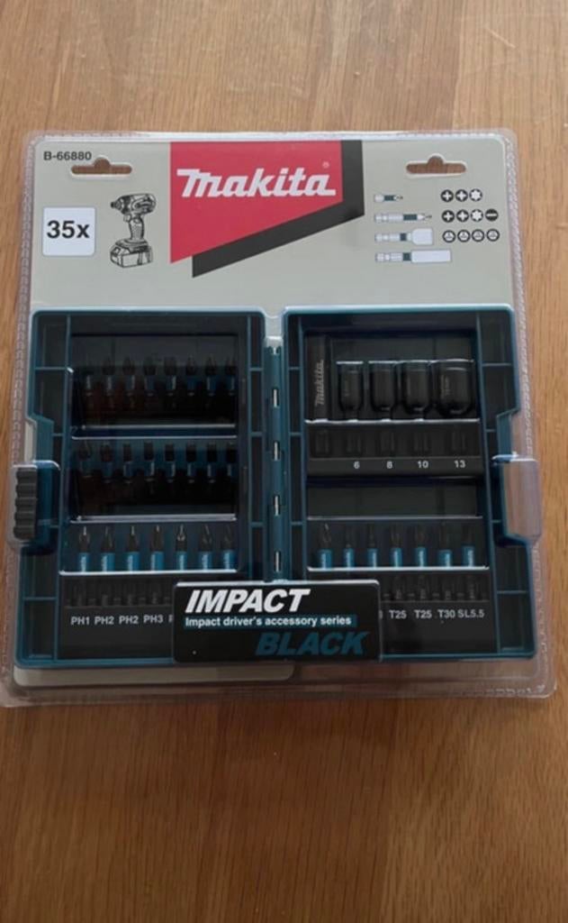 35-delige Makita schroefbitset, Ophalen of Verzenden, Nieuw, Gereedschap of Toebehoren