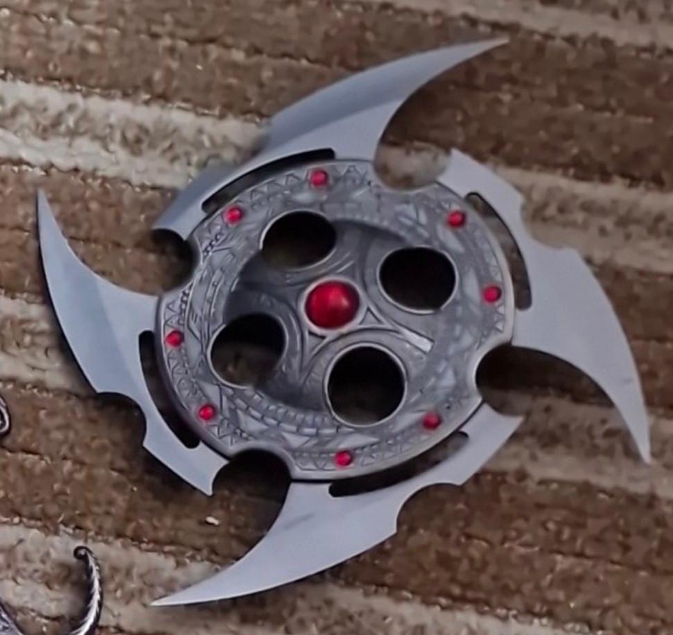 Sierwerpster - Decoratieve Shuriken/Werpster, Ophalen of Verzenden, Gebruikt