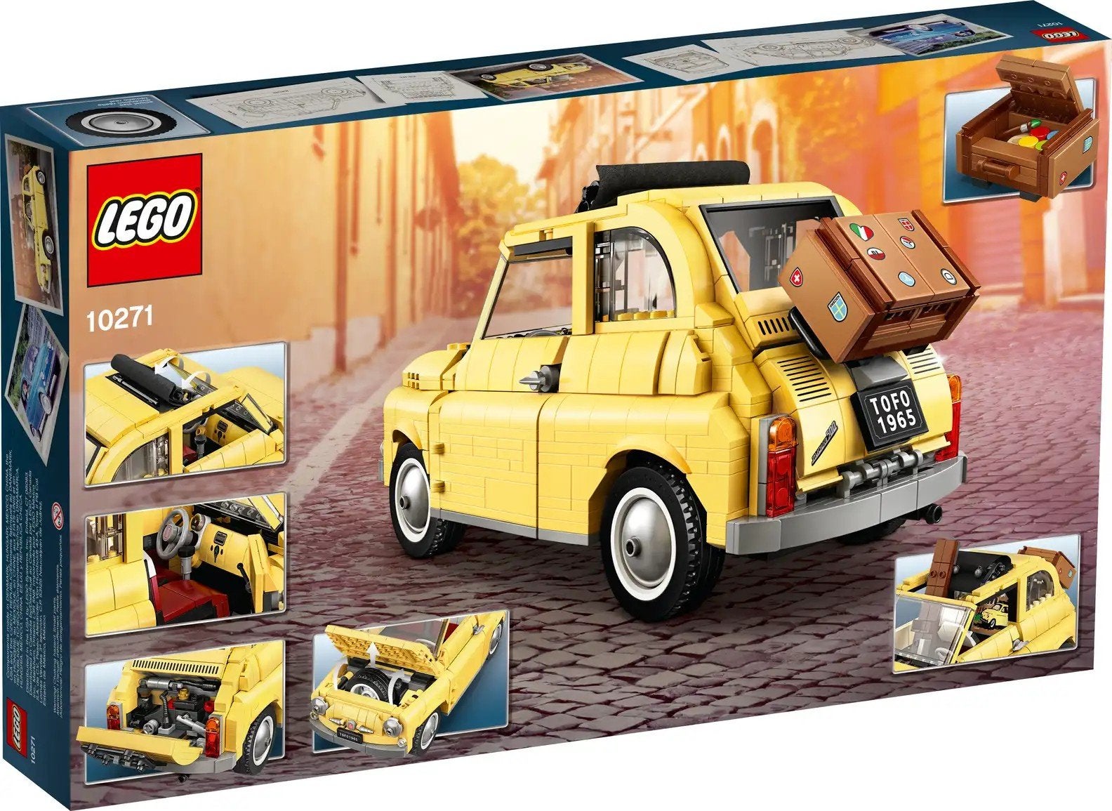 Lego Creator Expert Fiat 500 (10271) - Nieuw en Geseald, Lego, Nieuw, Compleet, Ophalen of Verzenden