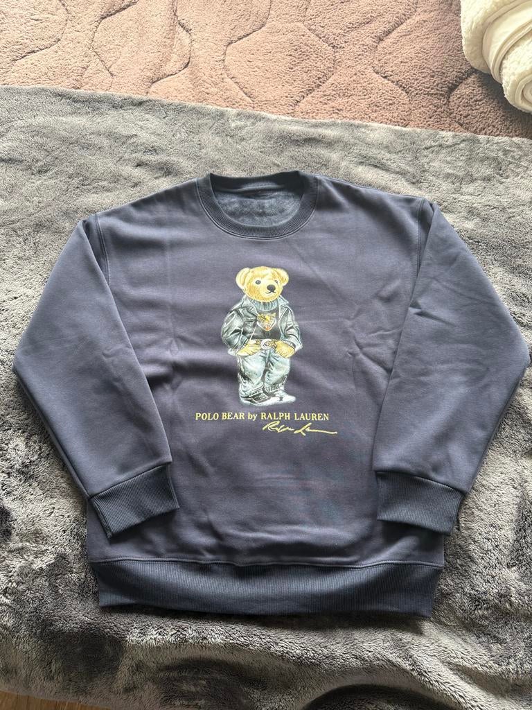 Ralph Lauren Polo Bear Sweater - Stijlvolle Trui, Verzenden, Nieuw, Maat 48/50 (M), Blauw