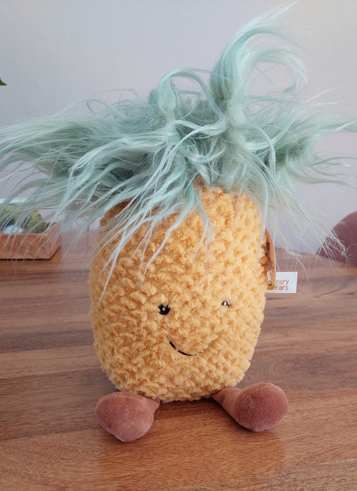 Beary Bears ananas knuffel, NIEUW, Overige merken, Overige typen, Nieuw, Ophalen of Verzenden