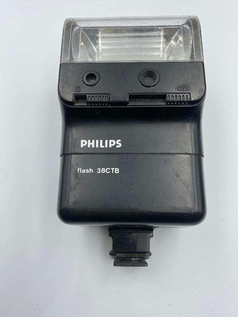 Vintage Flash Philips 38CTB, Ophalen of Verzenden, Gebruikt, Overige merken