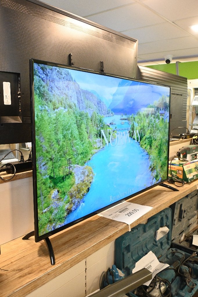 Grandin 55 inch Smart TV 4K UHD Resolutie 50Hz, Grandin, Onbekend, Ophalen of Verzenden, Zo goed als nieuw