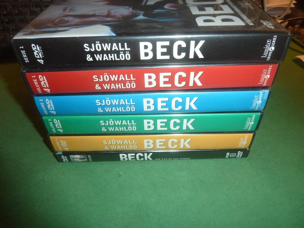 Beck Volume 1,2,3,4 + Serie 1 + The eye of the storm Dvd, Alle leeftijden, Verzenden, Zo goed als nieuw, Thriller