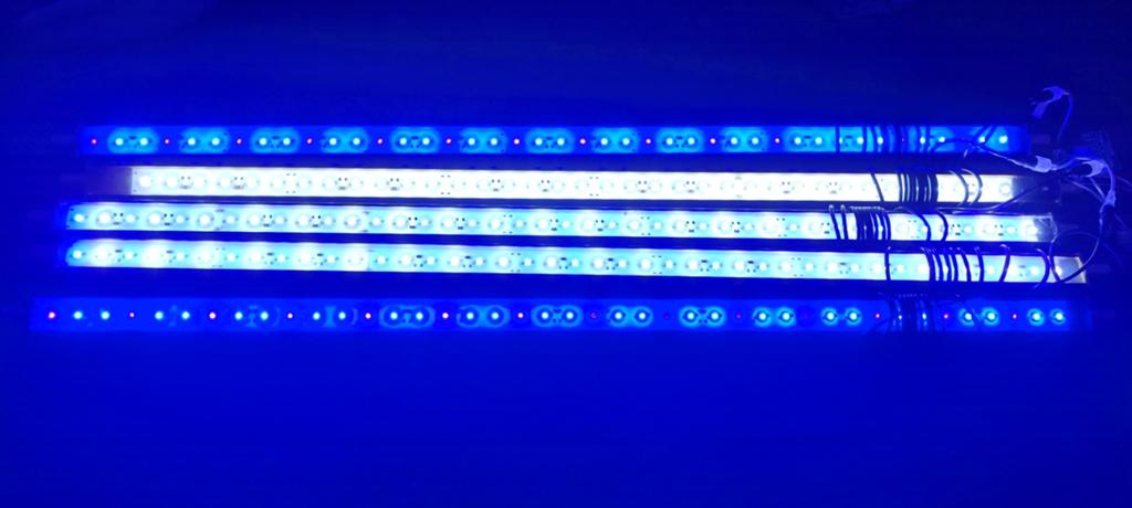 Volledige set HVP Marine LED 1047 mm voor zeeaquarium, Dieren en Toebehoren, Vissen | Aquaria en Toebehoren, Ophalen, Verlichting of Verwarming