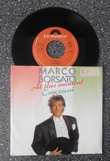 Marco Borsato - at this moment (vanaf € 1,75), Ophalen of Verzenden, Zo goed als nieuw, 7 inch, Pop