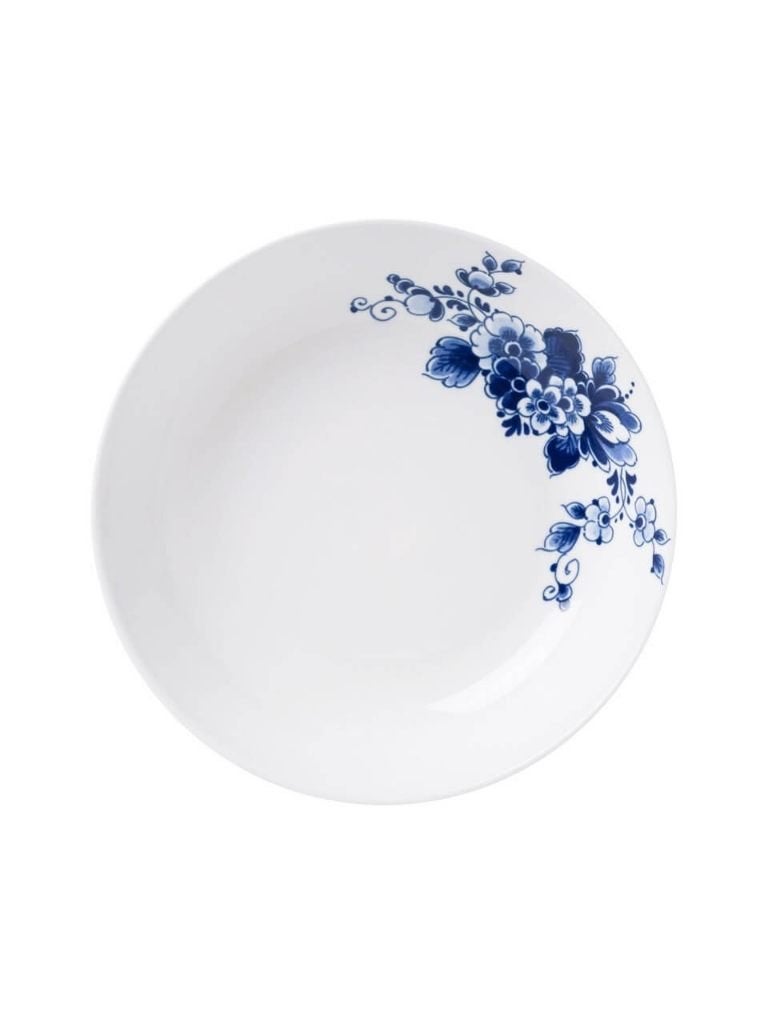 Heinen Delfts Blauw Paauw pastabord 20 cm, Overige merken, Ophalen of Verzenden, Delftsblauw, Bord(en)