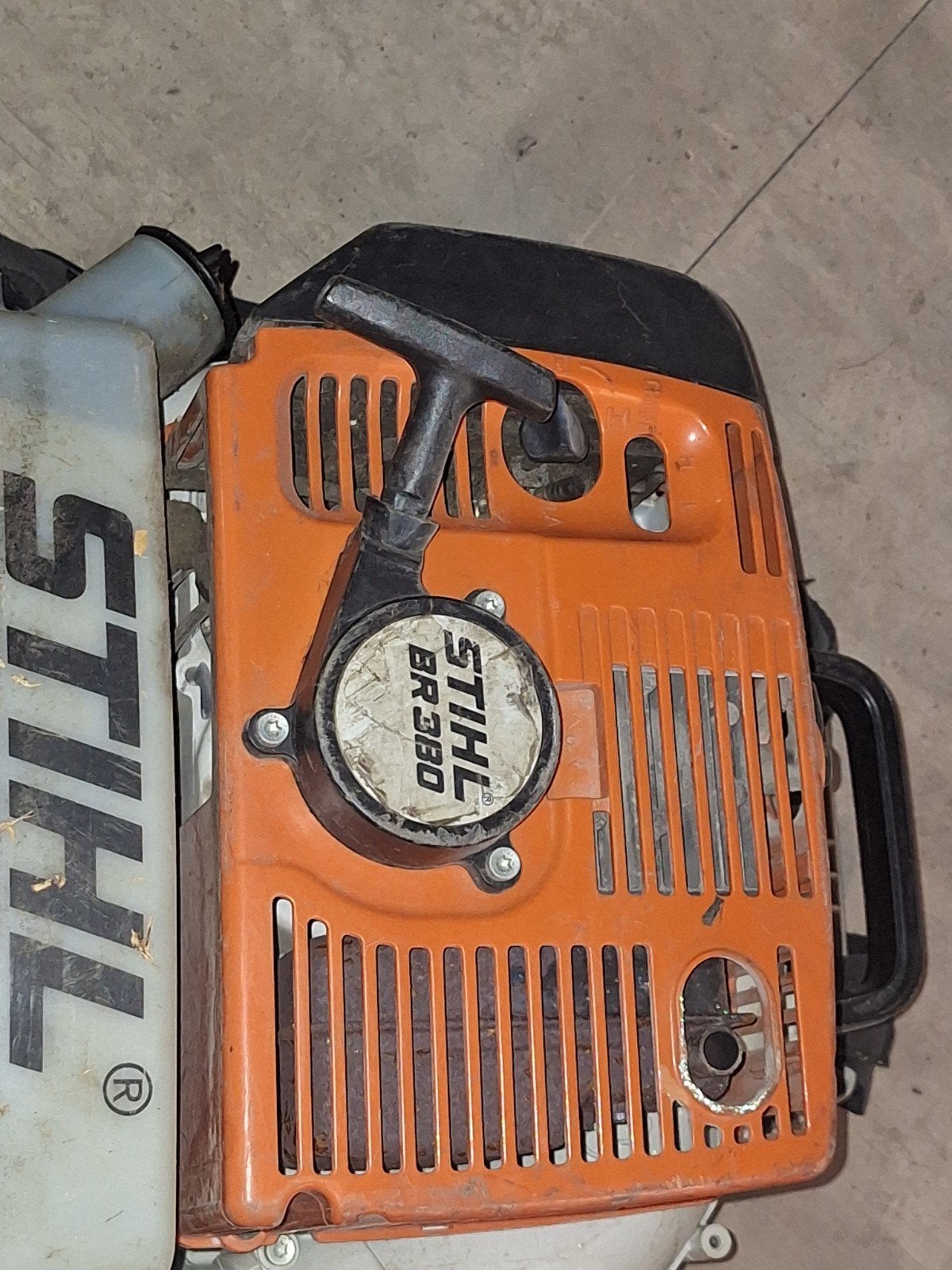 Stihl bladblazer, Tuin en Terras, Ophalen, Gebruikt, Benzine