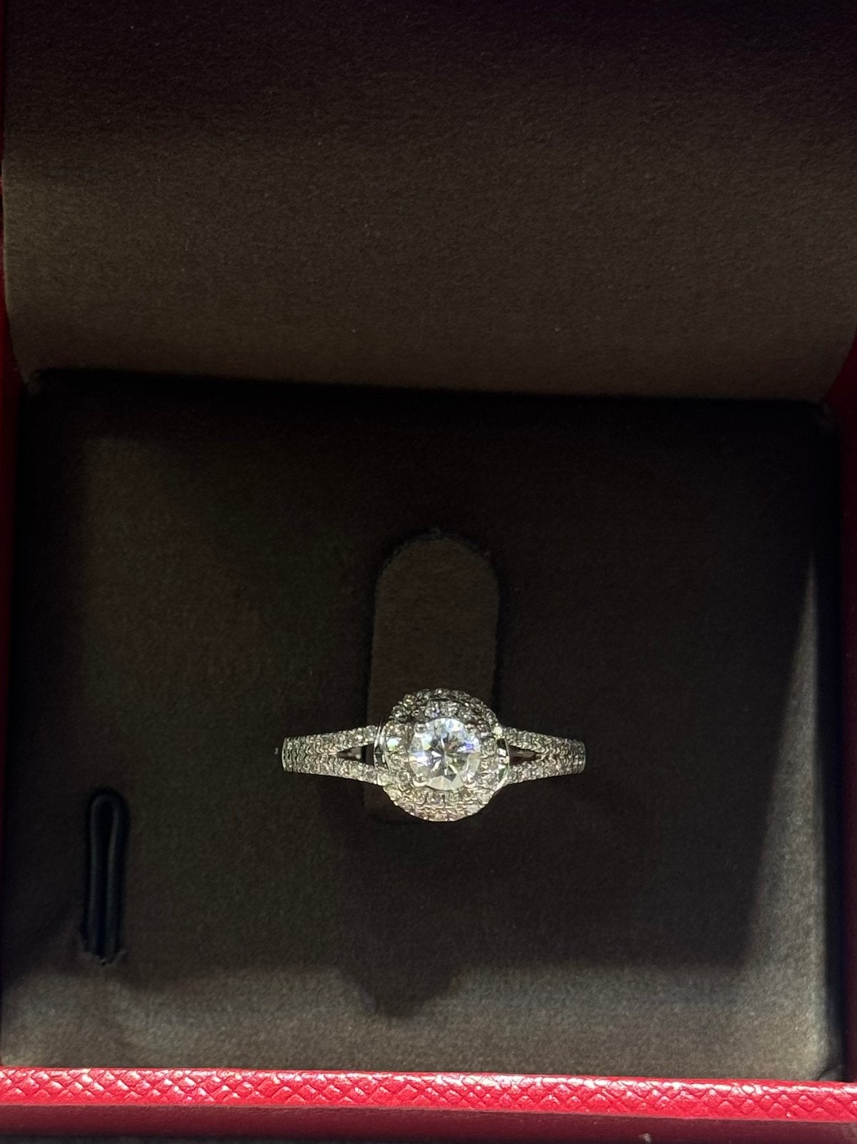 18K Goud - Diamanten Ring - 18Karaat - Nieuw - NU 30%KORTING, Sieraden, Tassen en Uiterlijk, Ringen, Wit, Nieuw, Ophalen of Verzenden