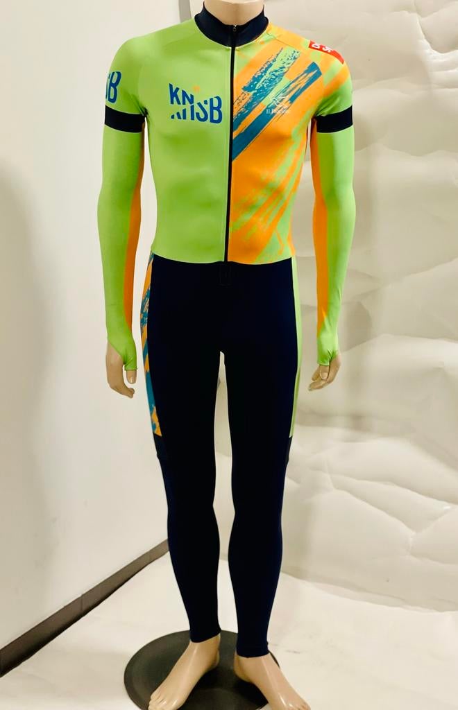 Schaatskleding schaatspak snelpak speedsuit maat XL nieuw, Ophalen of Verzenden, Zo goed als nieuw