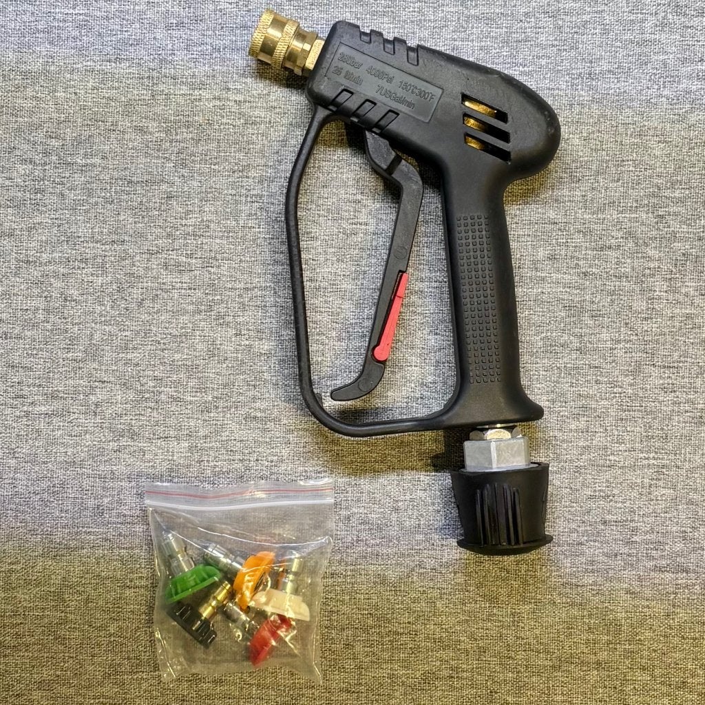 Kort hogedrukpistool – 1/4" quick release, Tuin en Terras, Hogedrukreinigers, Zo goed als nieuw, Elektrisch, Ophalen