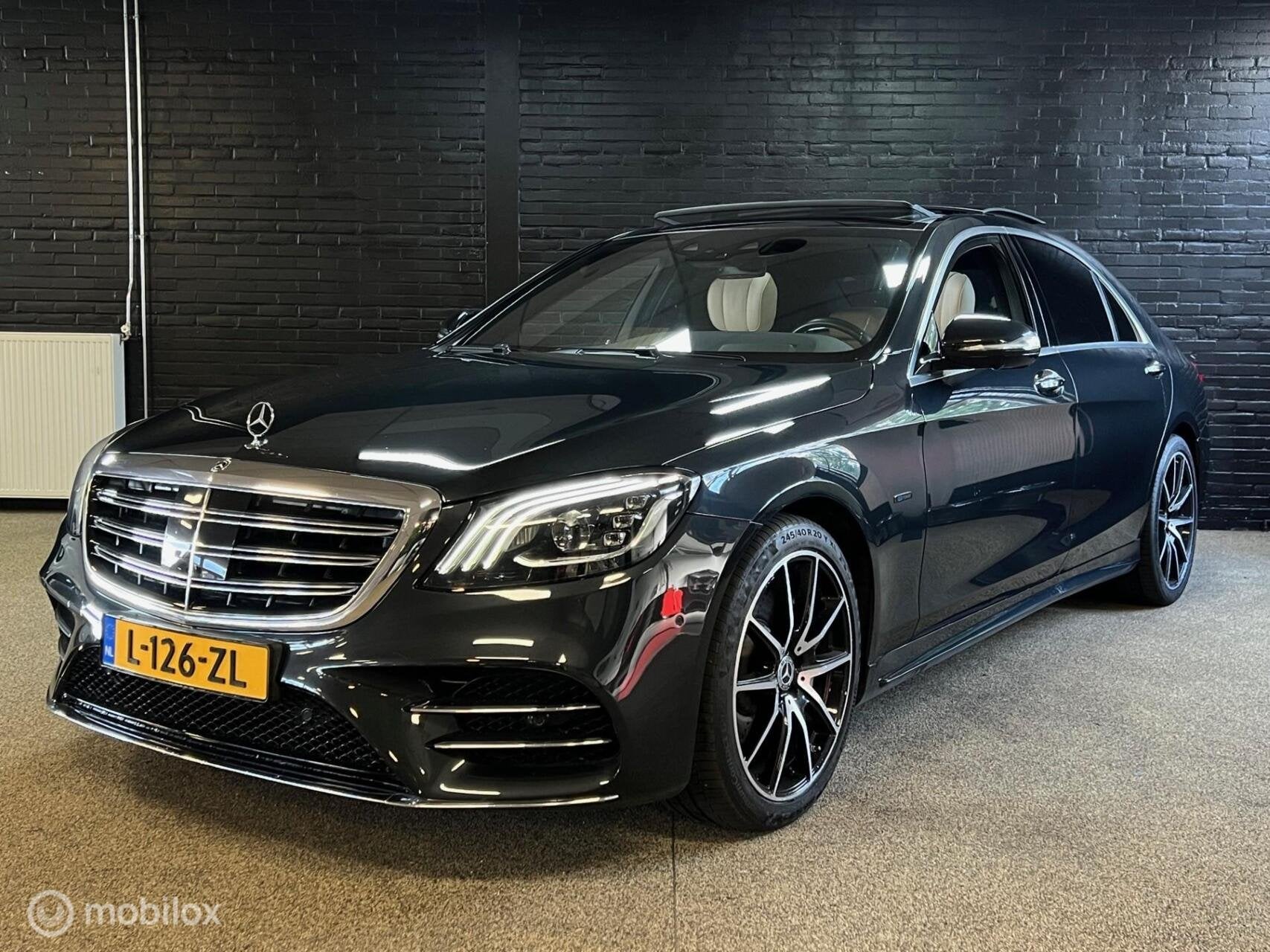 Mercedes S-klasse 560e Lang AMG Grand Edition SOFTCLOSE DEAL, Auto's, Mercedes-Benz, Automaat, Achterwielaandrijving, Gebruikt