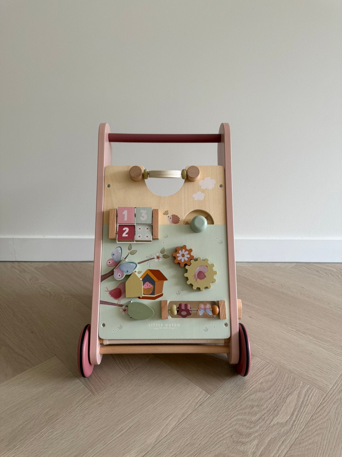 Little Dutch Fairy Garden loopwagen €30,-, Ophalen, Zo goed als nieuw, Duw- of Trekspeelgoed