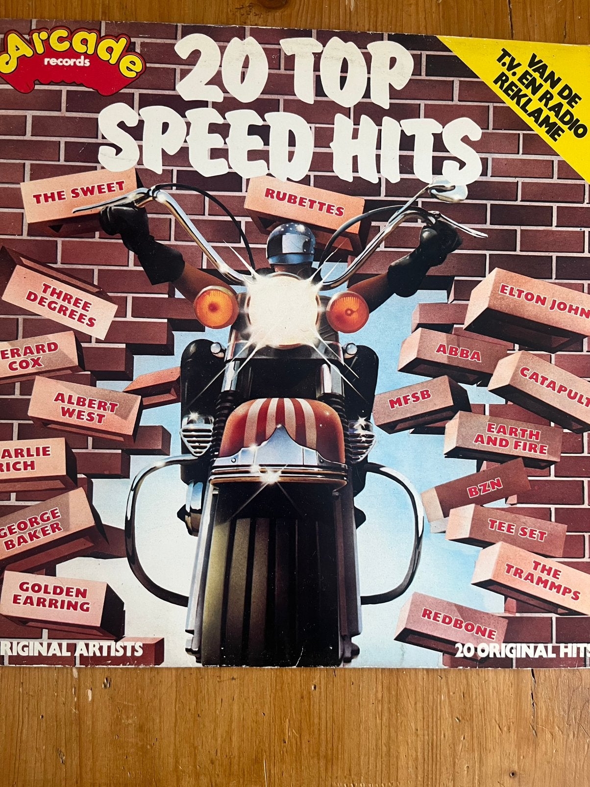 Verzamel LP: 20 Top Speed Hits (1974) - Pop/Rock, Cd's en Dvd's, Vinyl | Verzamelalbums, Complilatie, Ophalen of Verzenden, Gebruikt