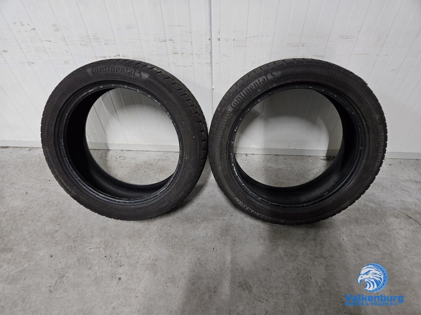 5-6mm! Winterbanden 205/50R17 Continental WinterContact 850P, Gebruikt, -, -, 17 inch