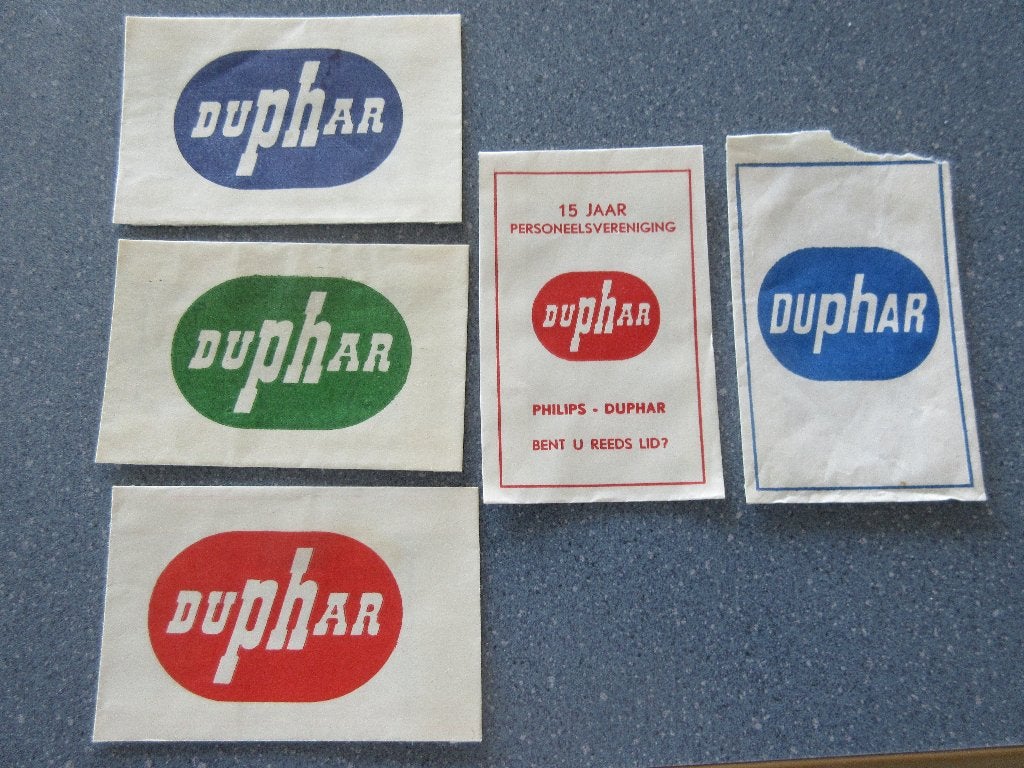 5 x Weesp, Duphar, Verzenden, Nederland