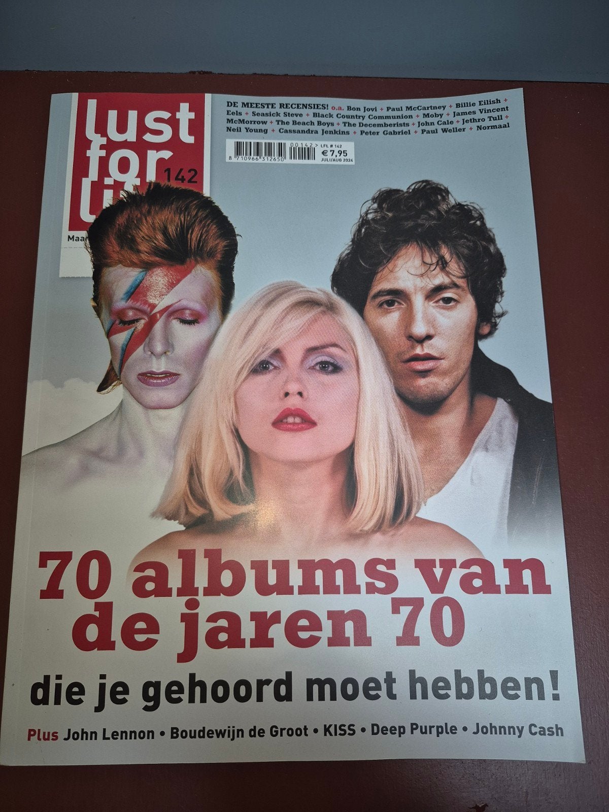 Lust For Life Magazine #142 - 70 albums van de jaren 70, Boeken, Ophalen of Verzenden, Zo goed als nieuw, Muziek, Film of Tv