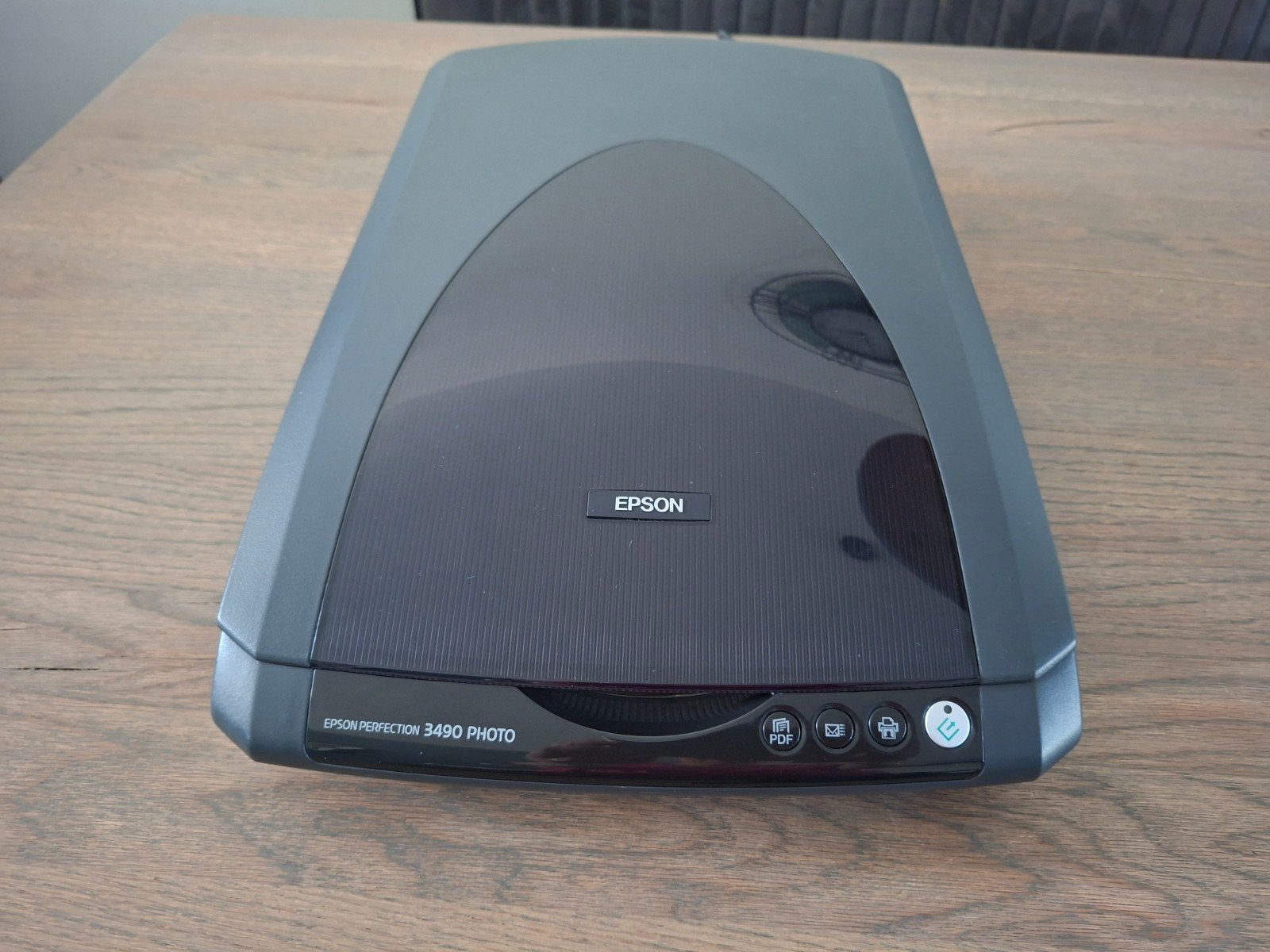 Epson Perfection 3490 Photo Flatbedscanner met filmadapter, Gebruikt, Epson, Ophalen of Verzenden, Windows
