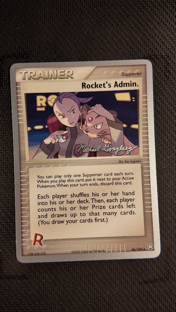 rockets admin  world championship | Pokemon kaart, Ophalen, Zo goed als nieuw, Losse kaart