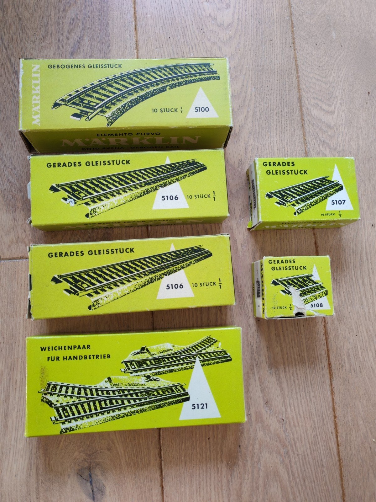 Märklin Spoorrails en Wissels - Diverse Sets, Wisselstroom, Gebruikt, Rails, Ophalen of Verzenden