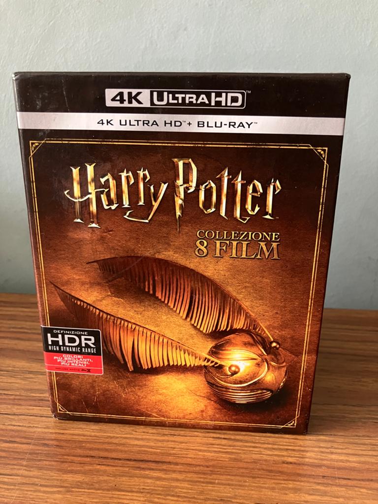 Harry Potter collectie, 4K en bluray, Cd's en Dvd's, Boxset, Science Fiction en Fantasy, Ophalen of Verzenden, Zo goed als nieuw