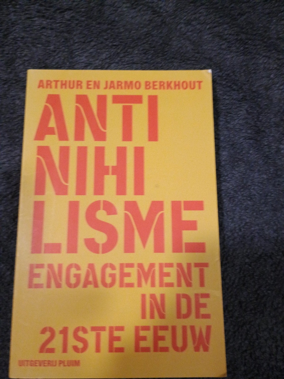 Arthur Berkhout - Anti-nihilisme, Ophalen of Verzenden, Zo goed als nieuw, Arthur Berkhout; Jarmo Berkhout