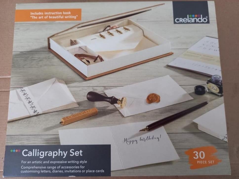 Calligraphy Set van Crelando NIEUW, Ophalen of Verzenden, Nieuw, Overige typen