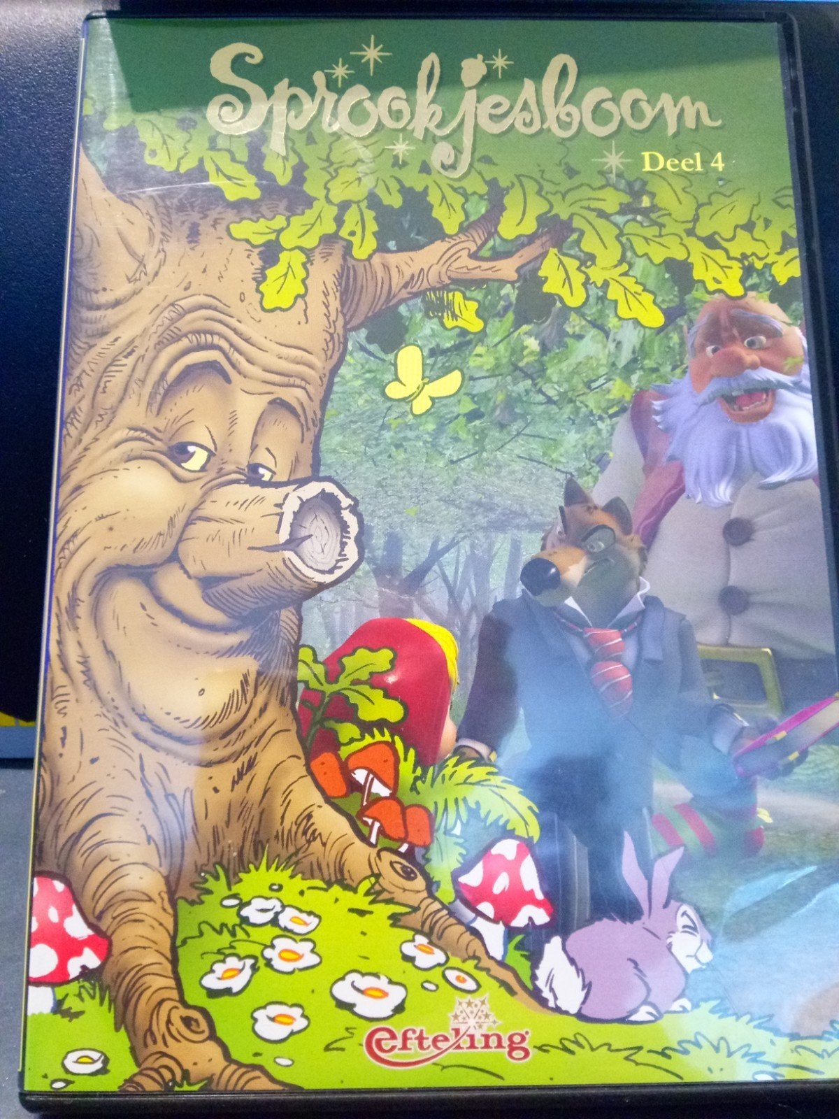 DVD Sprookjesboom Deel 4 - Efteling 3D-animatieserie, Gebruikt, Animatie, Alle leeftijden, Tv-serie