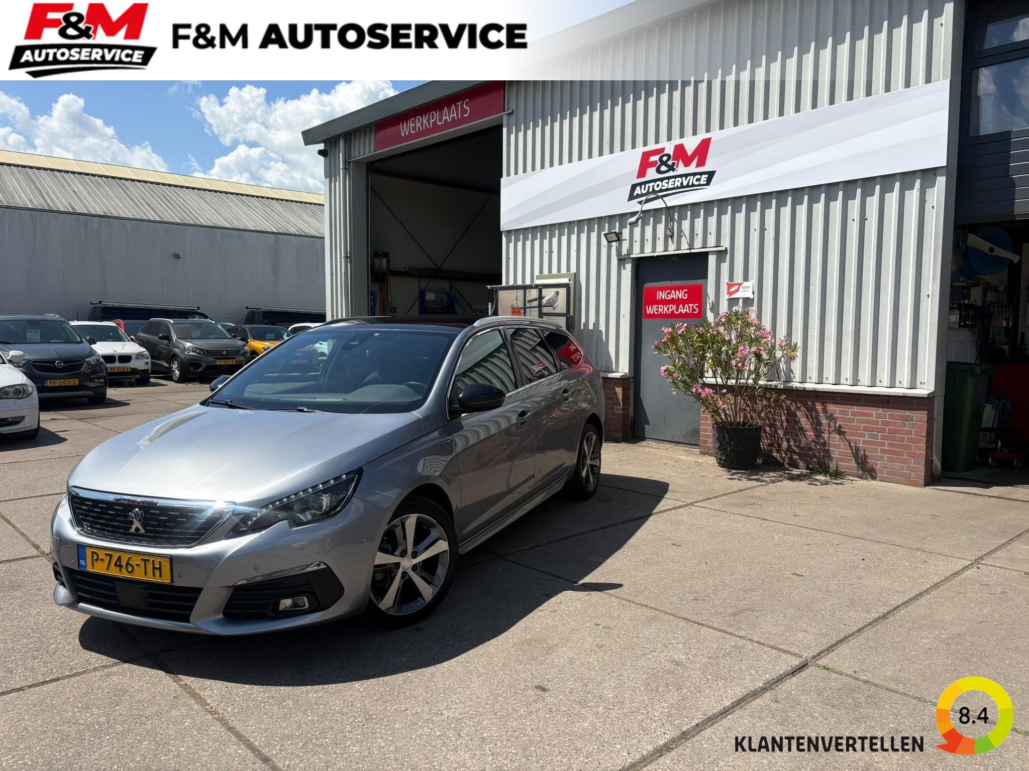 Peugeot 308 SW 1.2 PureTech GT-line Automaat, Clima, cruise,, Auto's, Peugeot, Gebruikt, Euro 6, 1199 cc, 630 kg