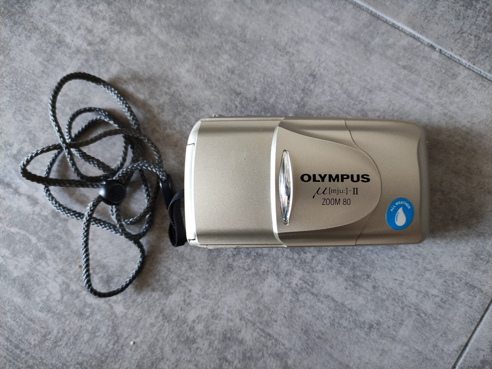 Olympus µ[mju:] - II zoom 80 camera (werkend), Audio, Tv en Foto, Fotocamera's Analoog, Ophalen of Verzenden, Compact, Olympus