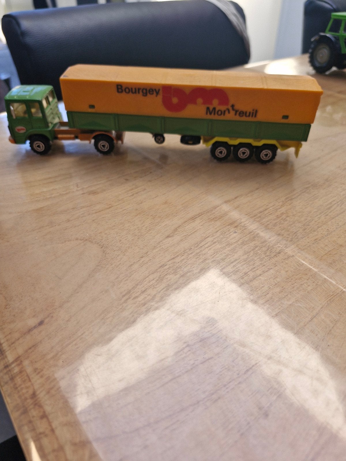 Vintage Majorette Vrachtwagen 3000 serie, model 3042, Ophalen of Verzenden, Gebruikt, Bus of Vrachtwagen